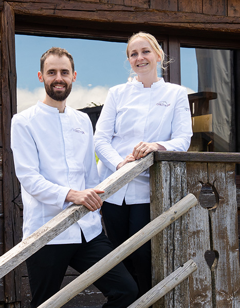 Lucille Routin et Kevin Vaubourg - Le Chalet du Sire - La Féclaz - Savoie