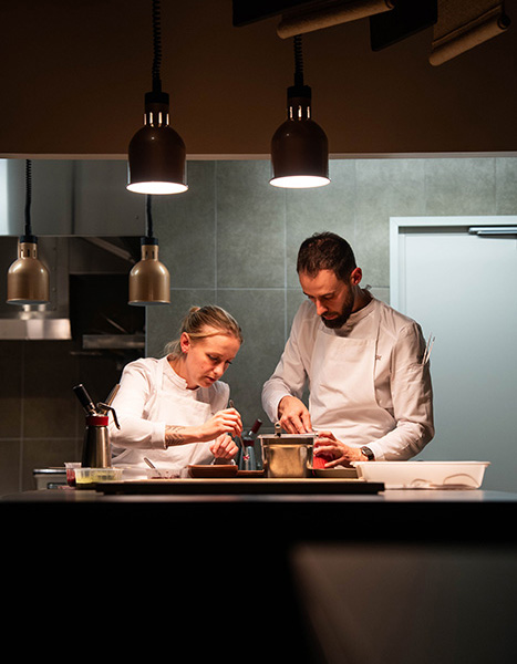 Lucille Routin et Kevin Vaubourg - Le Chalet du Sire - La Féclaz - Savoie